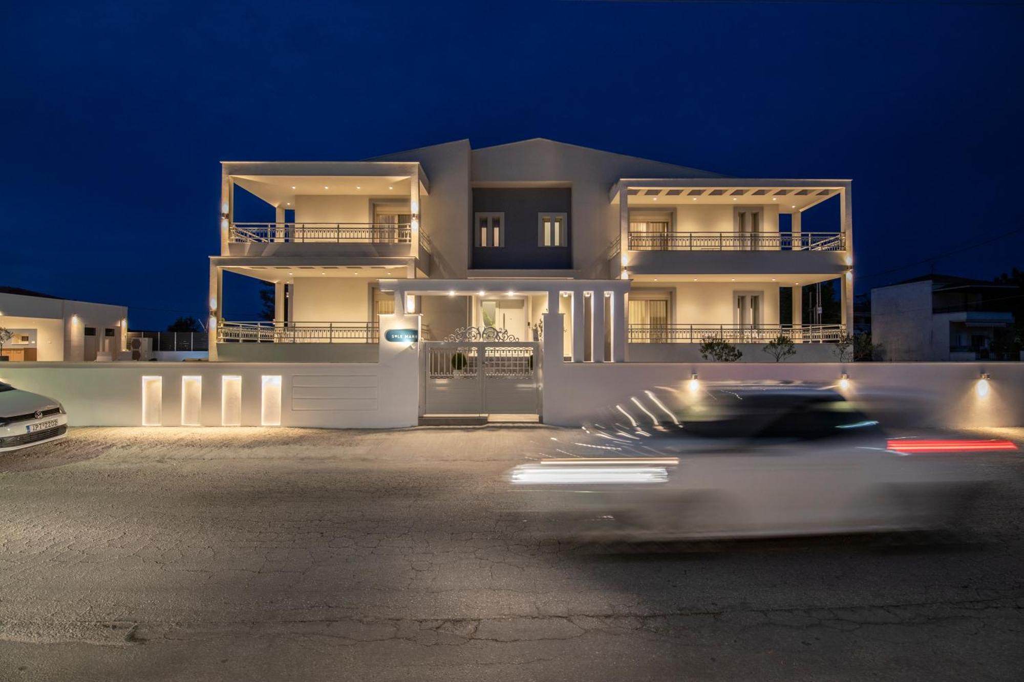 Sole Mare Hotel Chrysi Ammoudia Buitenkant foto