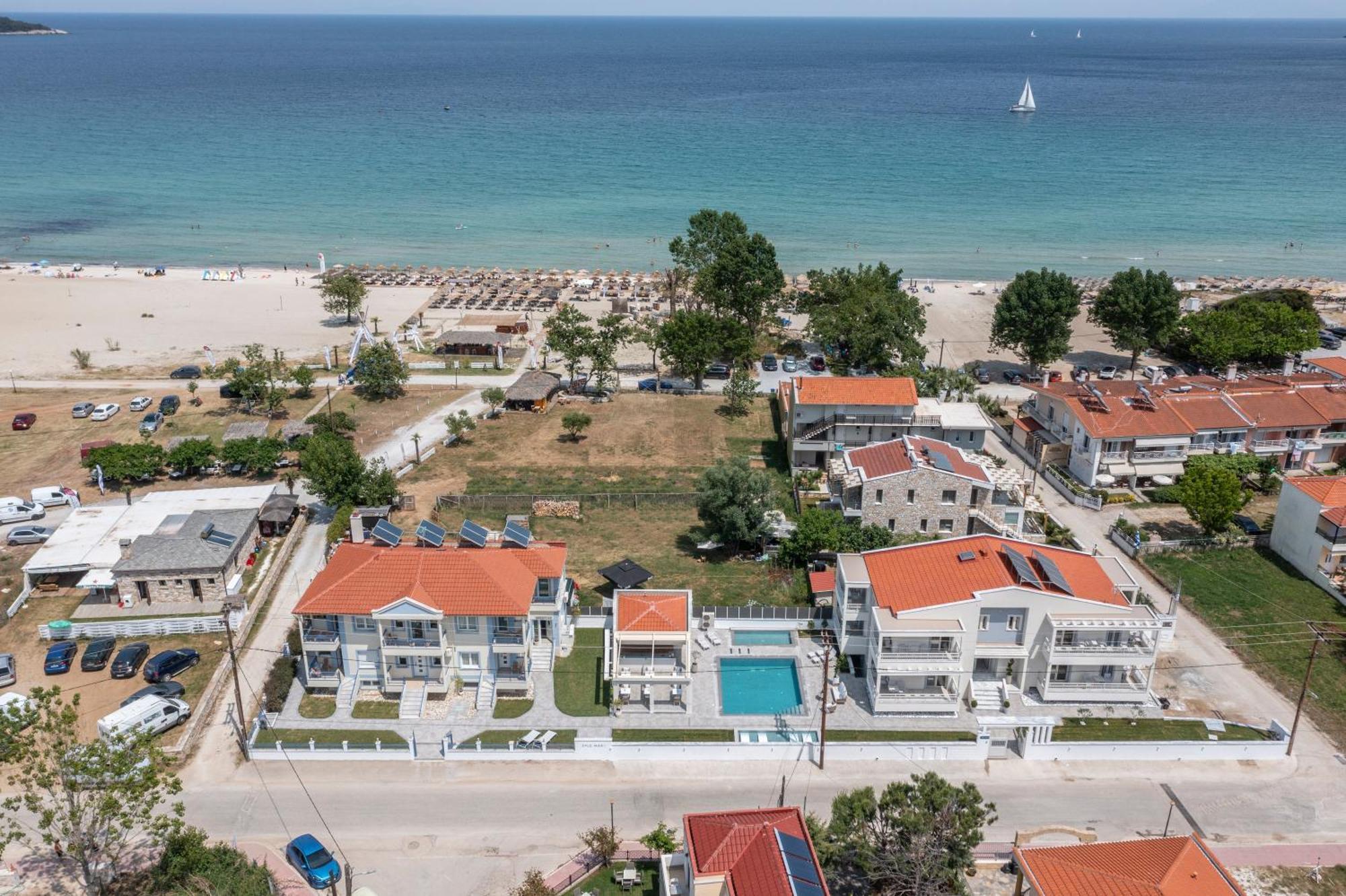 Sole Mare Hotel Chrysi Ammoudia Buitenkant foto